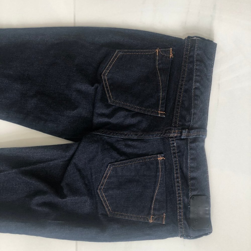 Express Dark Denim Crop Jeans Size 2 - Picture 5 of 8